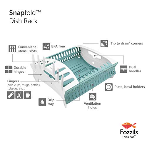 Fozzils Snapfold Dish Rack - Image 3