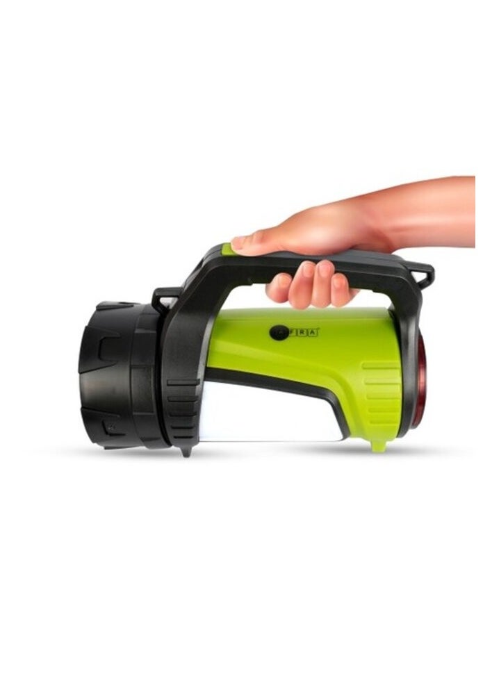 AFRA - Afra Japan LED Camping Torch, 12W, Rechargeable 6000mAH Battery, USB Charging Cable, Features Multiple Lighting Modes, High, Low And Strobe, IP66 Water Resistance, 1000 Lumens - Image 1
