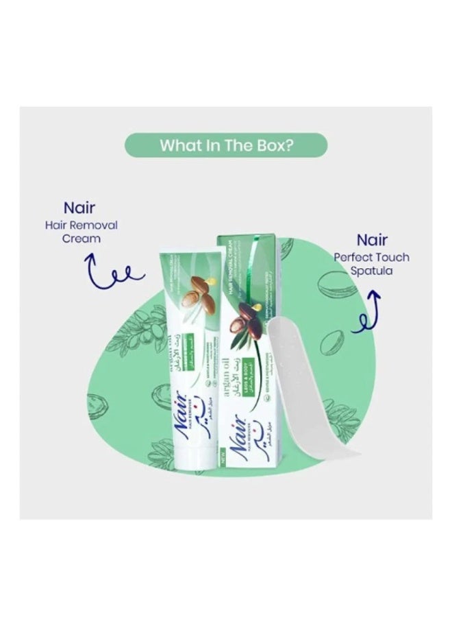 Nair Hair Removal Cream With Argan Oil By Nair - 110ml - Image 4