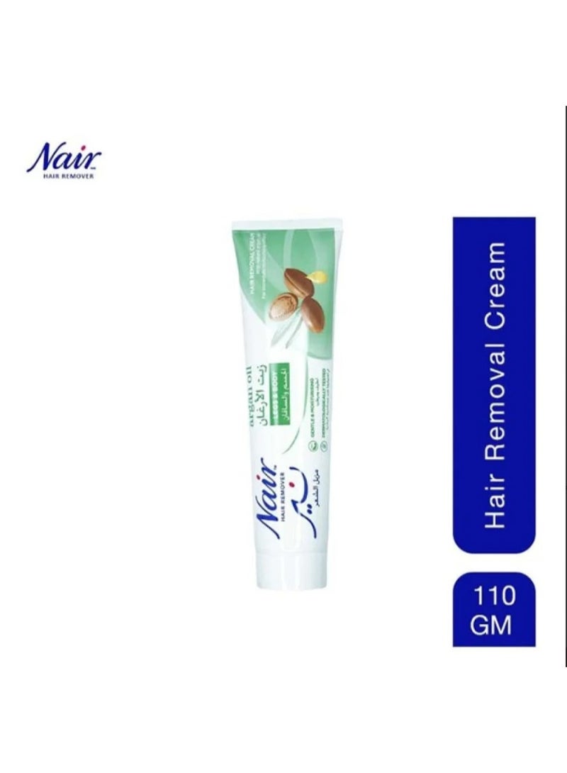 Nair Hair Removal Cream With Argan Oil By Nair - 110ml - Image 1
