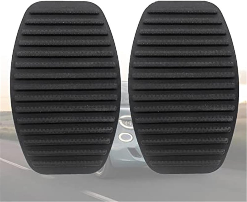DEMULAX Brake Clutch Pedal Pad Covers - 2 Pcs - Image 2