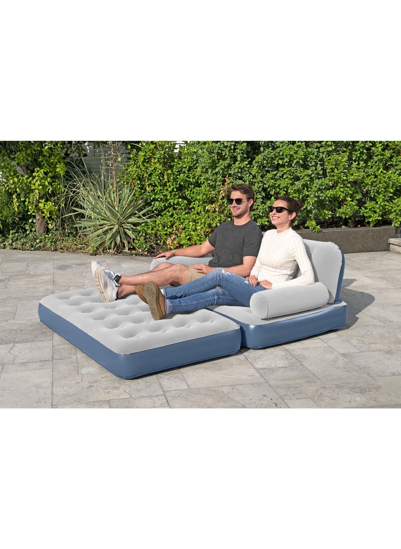 Bestway - Bestway Multi-Max 3-in-1 Inflatable Air Couch with Built-in AC Pump#75079 - Image 1