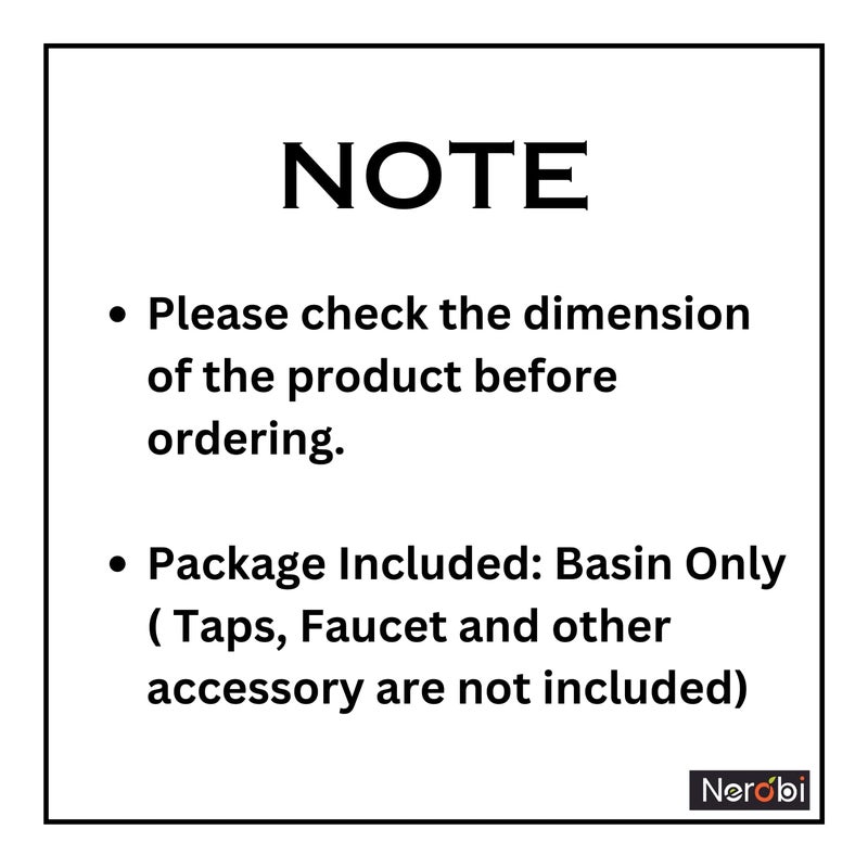 NEROBI حوض غسيل سيراميك نيروبي بتصميم لامع مع حافة رفيعة وقابل للطي بشكل جميل، حوض غسيل بيضاوي الشكل بتصميم لامع أبيض 16 × 13 × 5 بوصة - Image 5