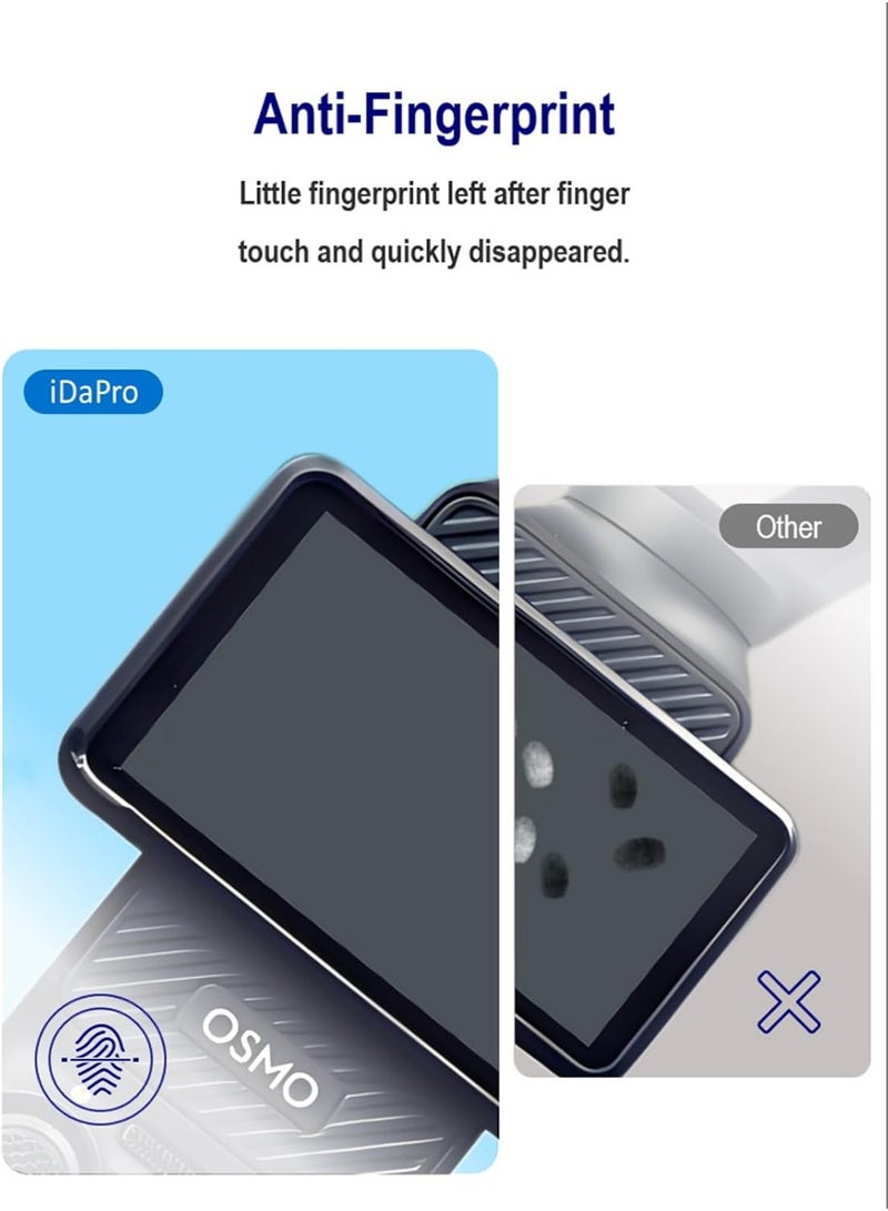 Tempered Glass Screen Protector Film Combo Compatible with DJI OSMO Pocket 3 Camera 2 Screen Protector +2 Lens Film Foil Ultra Clear for OSMO Pocket3 Camera Accessory - Image 4