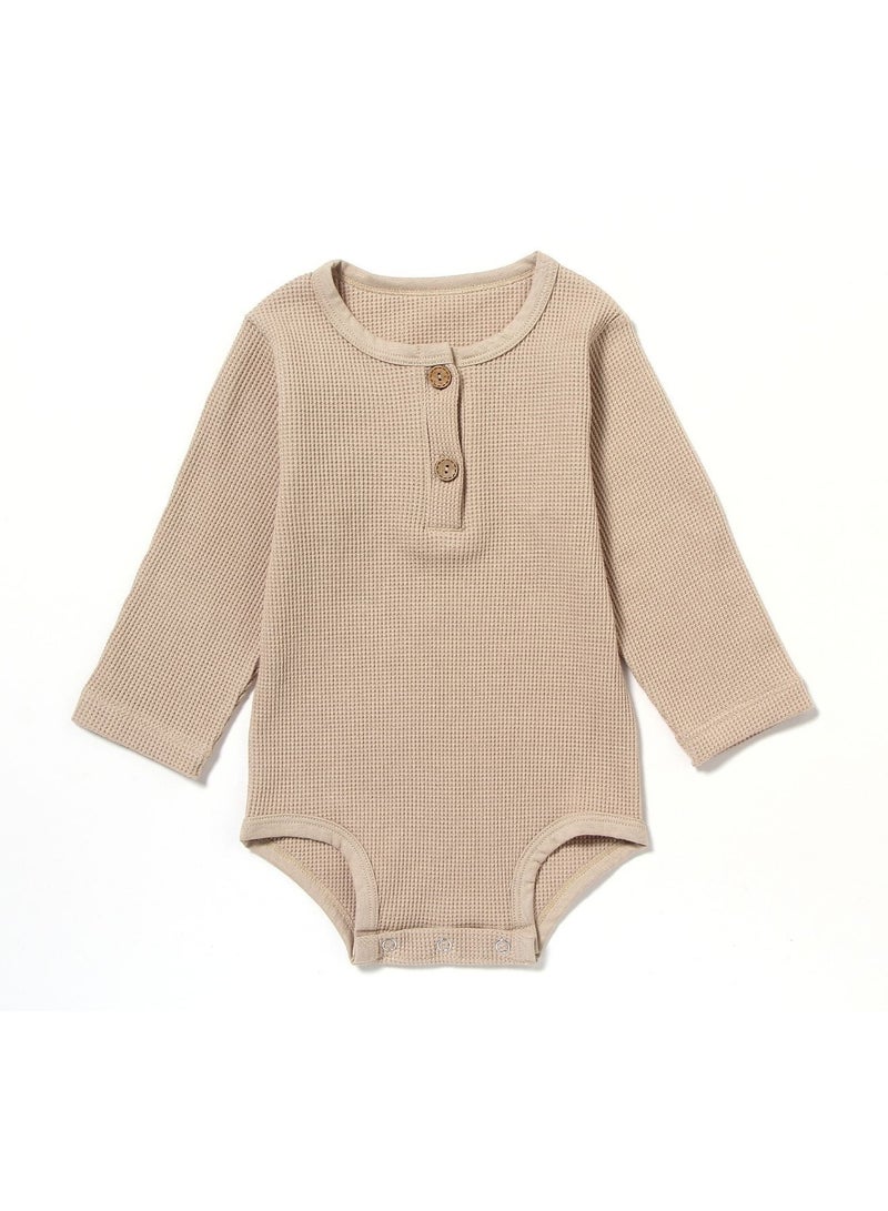 Baby clothes, cotton clothing, winter cotton A-level spring and autumn sets, autumn and winter hoodies, thick jumpsuit, suitable for 0-18M  - Image 1
