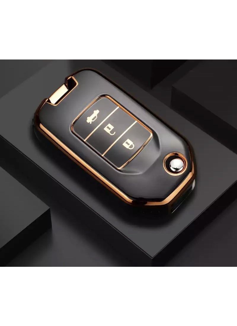 Xukey - Honda Civic H-Rv C-Rv Silicone Key Case Switchblade Model - Image 1