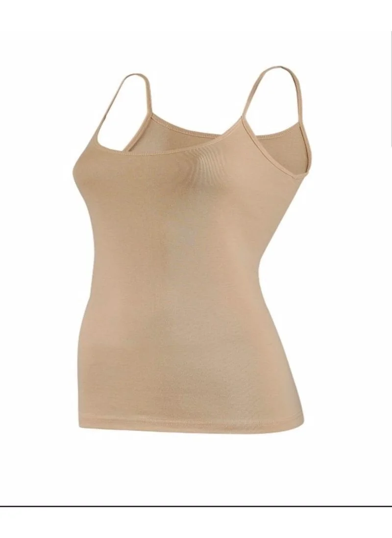 Yıldız Star Women's Lycra Strappy Undershirt with Color Options