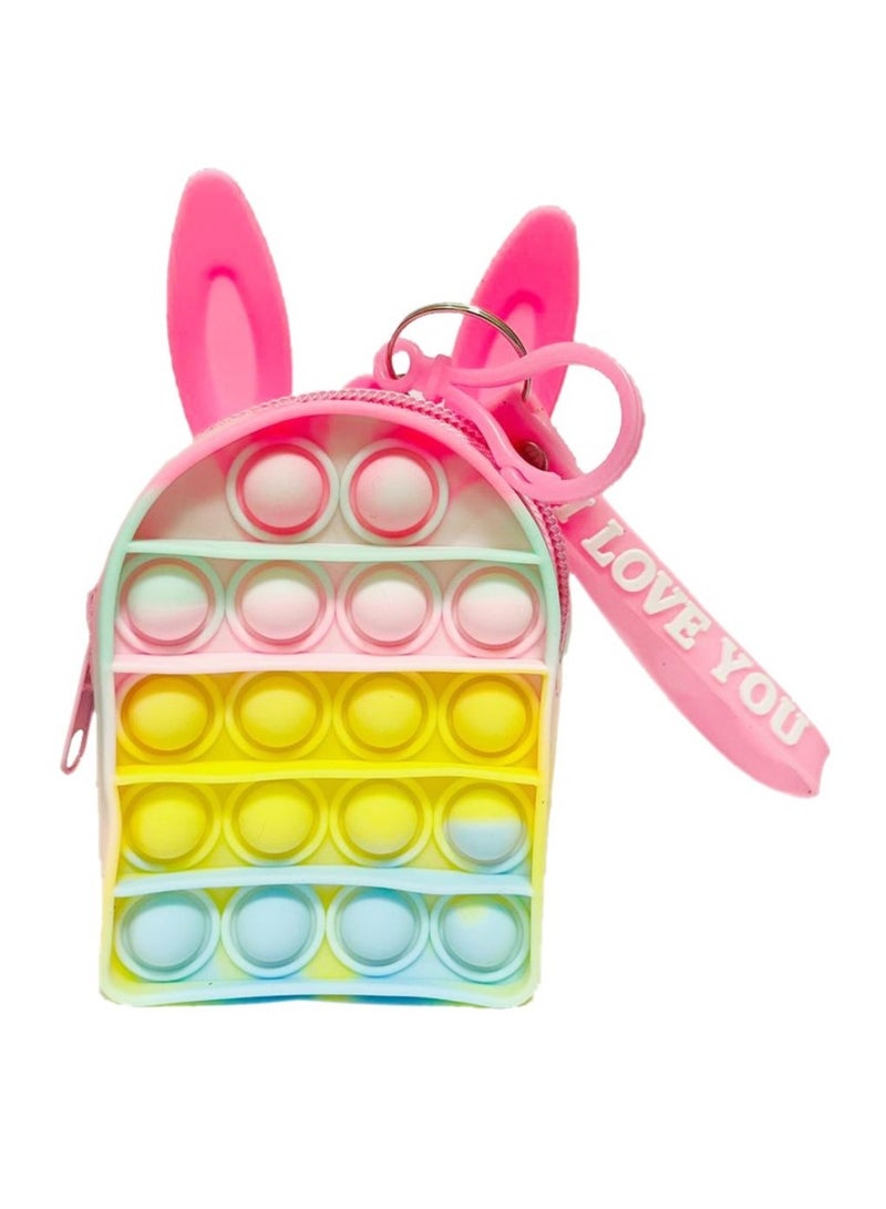 برايم بي جافاودان Prime Push Pop it Bubble Fidget Toy ، محفظة عصرية ورائعة للأطفال