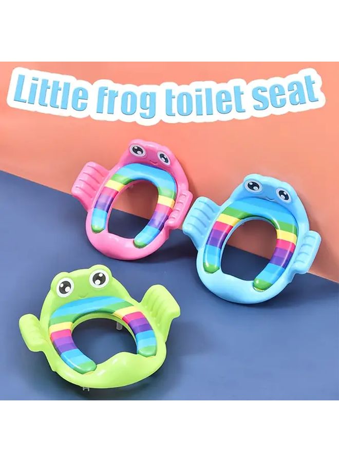 Pink Kids Toilet Training Seat Anti Slip Portable Potty Cushion Cover - Image 1