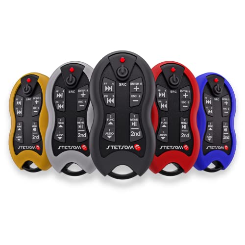 Stetsom SX2 - Universal Remote Control, Infrared, Long Range (1640 ft), 16 Functions, Learning Mode, Compatible with Car Audio Head Units, Home Devices and Video Equipment - Image 2