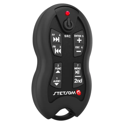 Stetsom SX2 - Universal Remote Control, Infrared, Long Range (1640 ft), 16 Functions, Learning Mode, Compatible with Car Audio Head Units, Home Devices and Video Equipment - Image 4