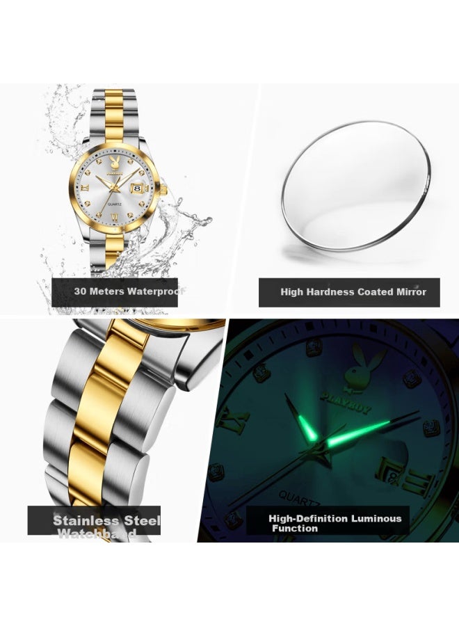 Playboy Women's Watch New Waterproof Luxury Quartz Wrisch Gift For Girlfriend Birthday - Image 4