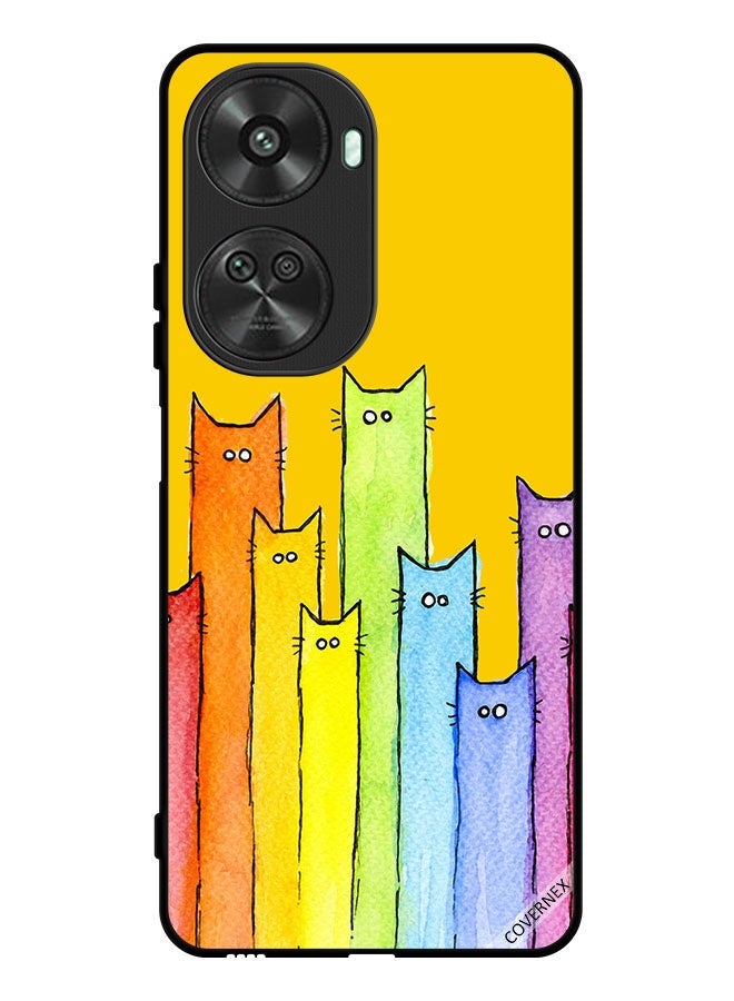 Covernex غطاء حماية لهاتف هواوي نوفا 11 SE فن دمية القط - Image 1