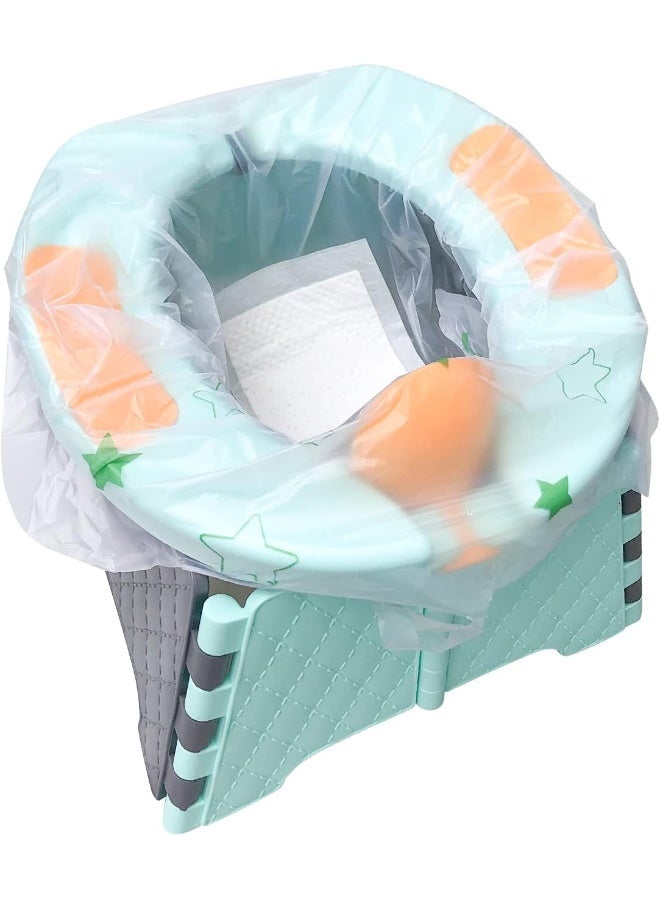 Sundee sundee Potty Chair Liners, Portable Disposable Potty Liner Bags for Universal Potty Training Toilet Seat, Toddler Outdoors Travel Baby Toilet Liners - 30 Pack - Image 4