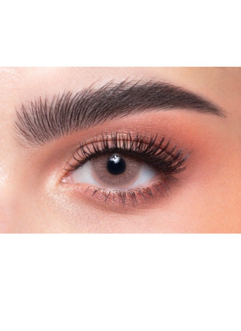 Dahab One Day Marron Pack Of 10 Daily Disposable Colored Contact Lenses Unisex Cosmetic Contact Lenses  - Image 1