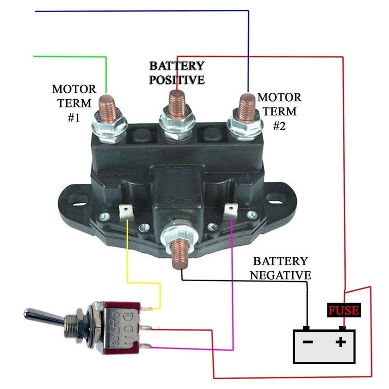Atv Engineering Truck Winch Dc Six Terminal Relay 2141211A51, 2141211A61 - Image 3