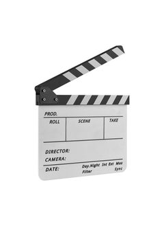 NIBEMINENT Cut Scene Clapper Board Slate With Marker Pen Multicolour  - Image 2
