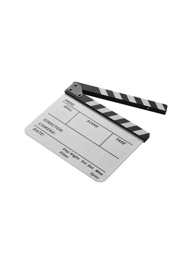 NIBEMINENT - Cut Scene Clapper Board Slate With Marker Pen Multicolour - Image 1