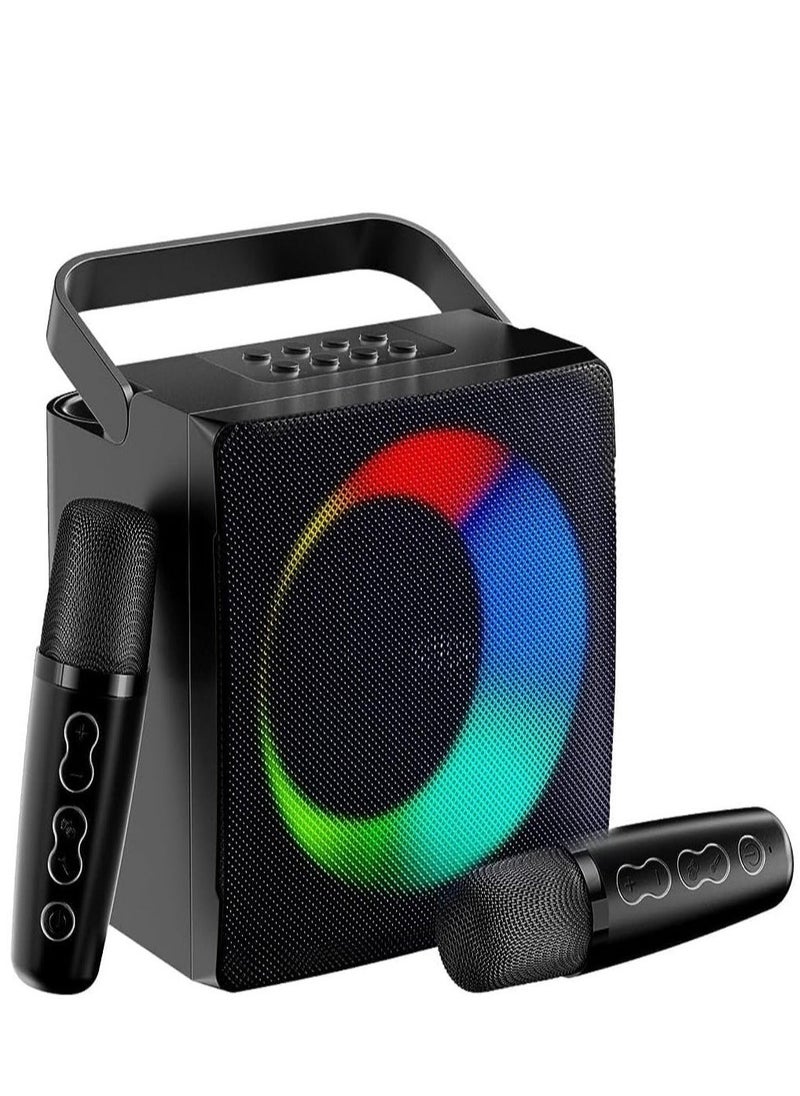 SD 508 Portable Wireless Karaoke Speaker with Dual Wireless Microphones – High-Quality Sound & Long Battery Life - Image 1