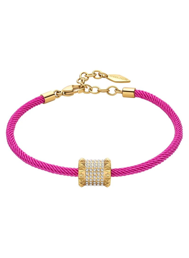 POLICE Barrel Bracelet for Women Gold Plating with crystalsPEJLB0001406