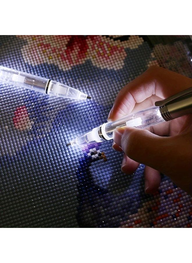 مجموعة قلم رسم الماس LED أداة تطريز مضيئة للحرف اليدوية DIY للتطريز المتقاطع - Image 5