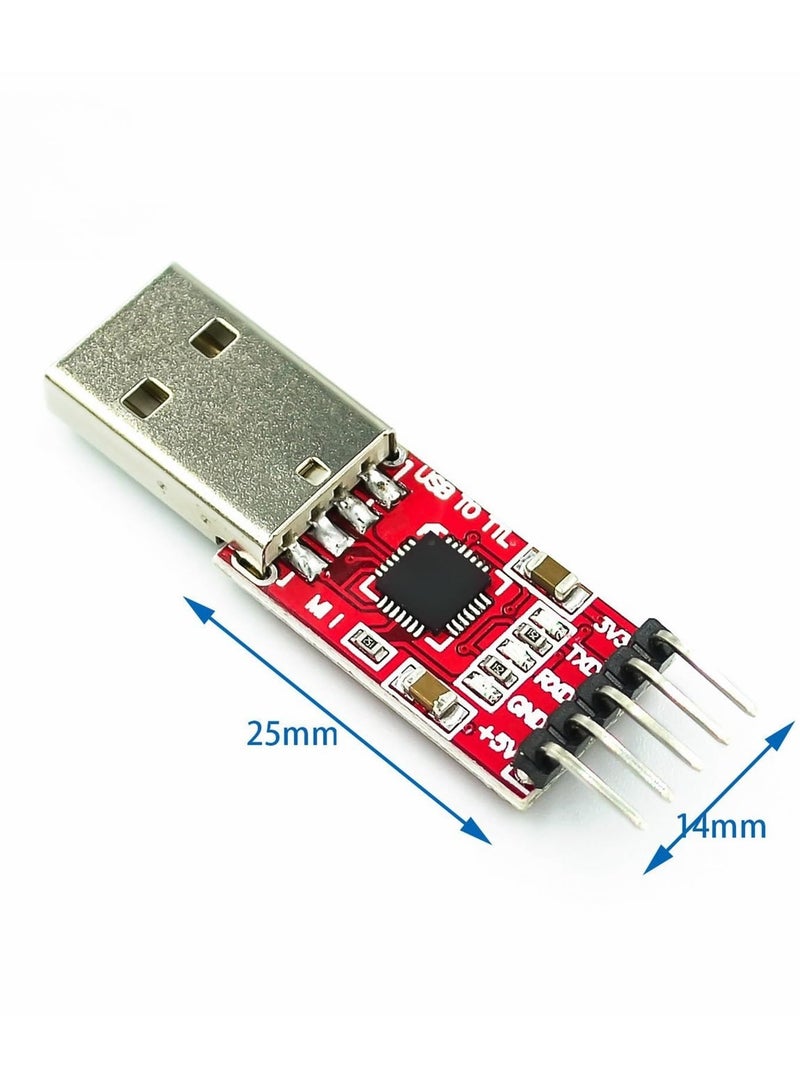 erorex Module Serial Converter Adapter Module USB to TTL Downloader with Jumper Wires  - Image 4