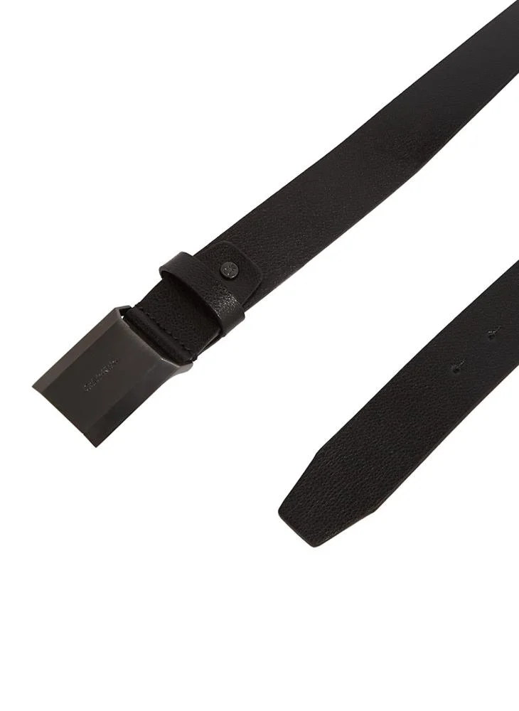CALVIN KLEIN Adjustable Beveled Plaque 35Mm Belt
