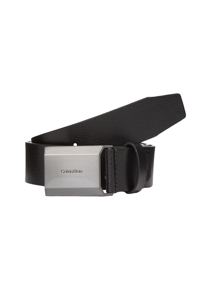 CALVIN KLEIN - Adjustable Beveled Plaque 35Mm Belt - Image 1