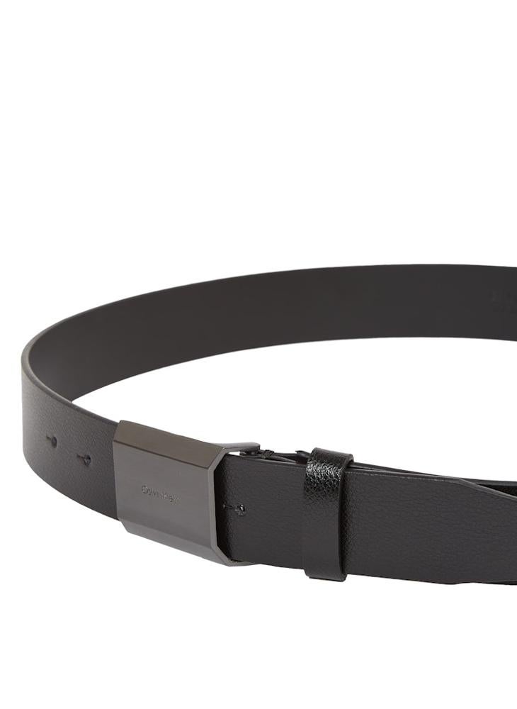 CALVIN KLEIN - Adjustable Beveled Plaque 35Mm Belt - Image 1