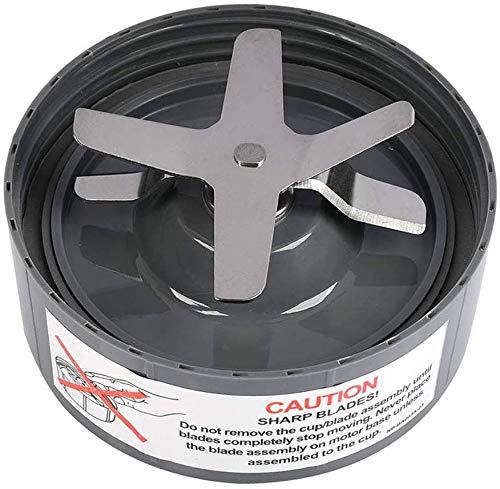 Replacement Extractor Blade Fit for NutriBullet 600w 900w Pro Series Blender with Silicone Rubber Gaskets Seal Ring for NutriBullet Blender Blade Replacement Parts