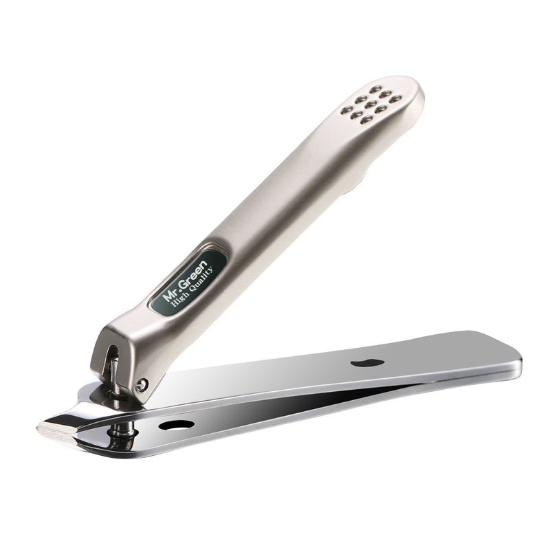 MrGreen Nail Clippers Cuticle Clipper Medical Grade Stainless Steel Sharp and Durable Nail Cutter for Men and Women M1110plus 