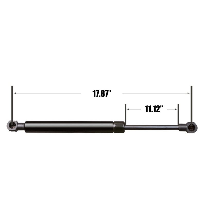 MYSMOT Rear Glass Window Lift Supports for Honda Pilot - Image 2