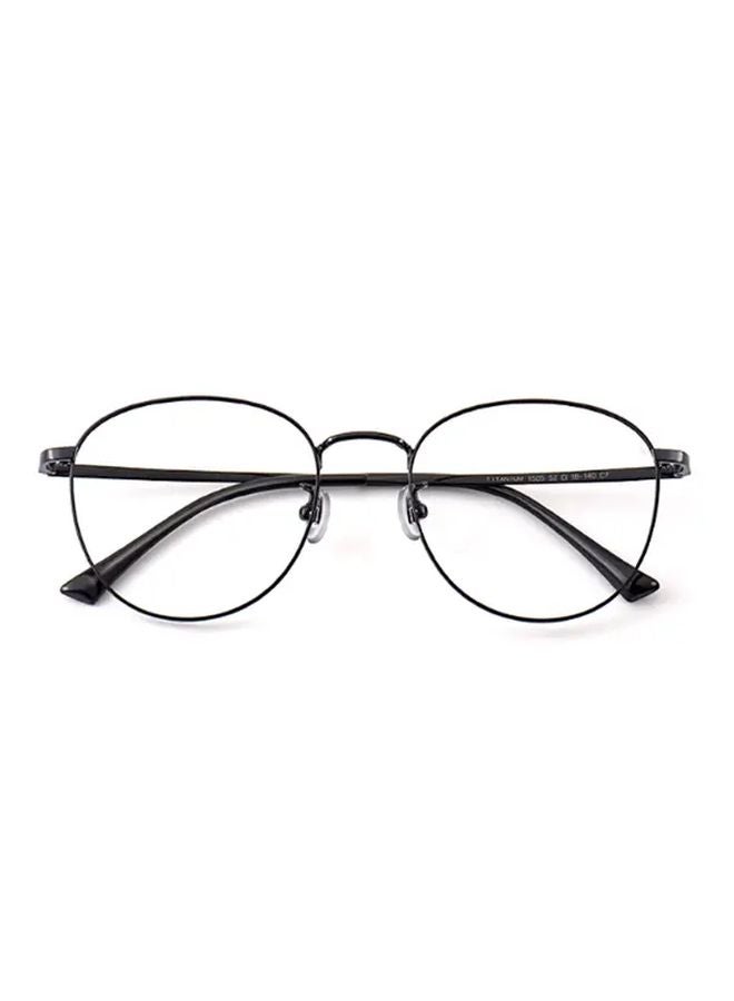 نظارات سوداء مستديرة مزودة بحاجب للضوء الأزرق ودعامة أنف قابلة للتعديل للاستخدام على الكمبيوتر - Image 5