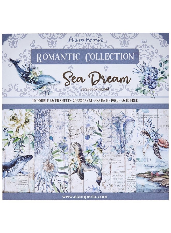 ستامبيريا انترناشيونال كيه إف تي ستامبيريميني سكرابوكينغ بادرومانتيك سي دريم متعدد الألوان 8 × 8 بوصات - Image 1