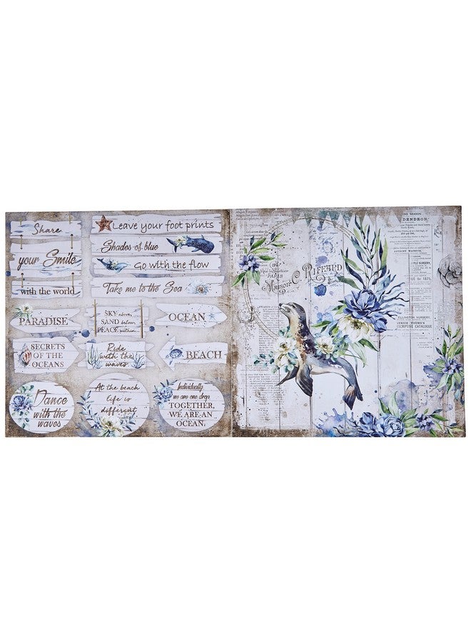 ستامبيريا انترناشيونال كيه إف تي ستامبيريميني سكرابوكينغ بادرومانتيك سي دريم متعدد الألوان 8 × 8 بوصات - Image 2