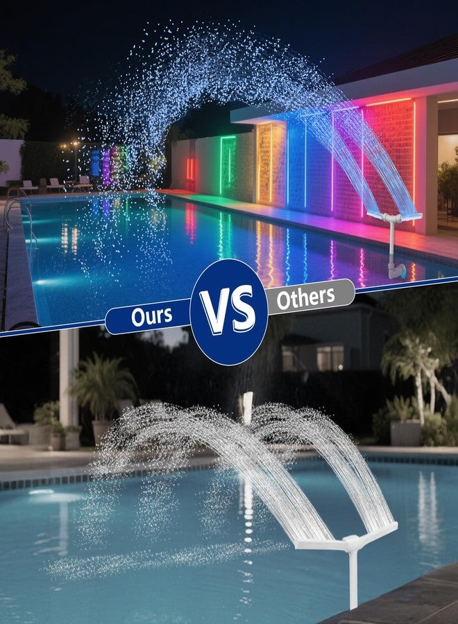 IPOOLTENG Solar Pool Fountain with 10-Color Lights - Image 5
