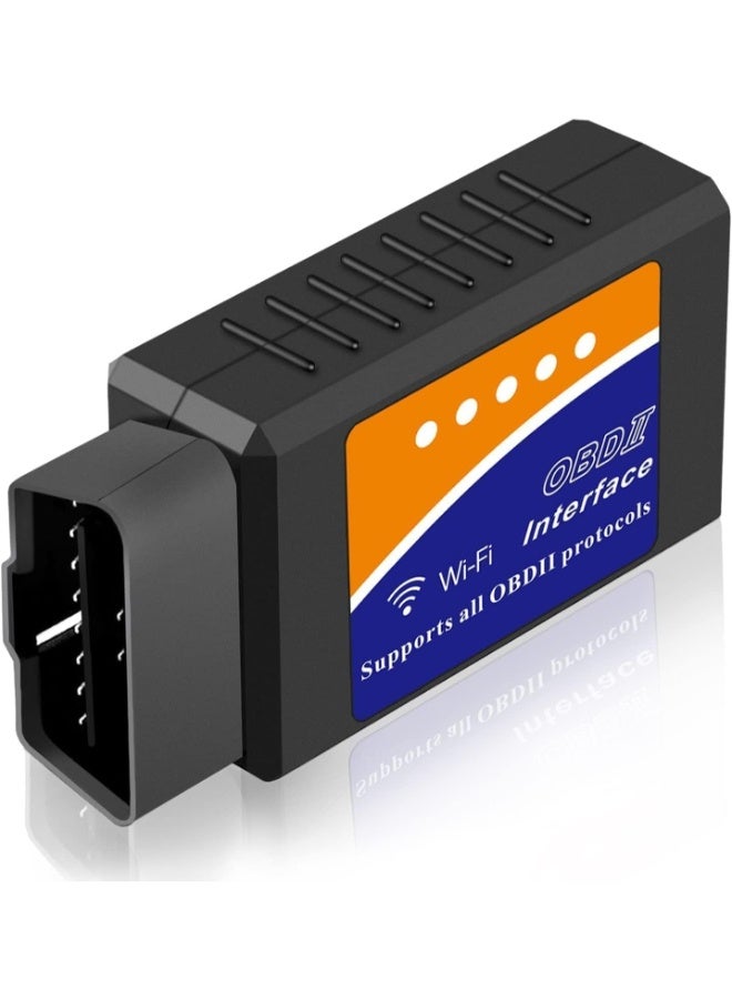 Generic OBD2 Bluetooth Car Scanner Diagnostic Tool – Wireless Auto Code Reader for Android – Supports All OBDII Protocols – Check Engine Fault Reader  - Image 1