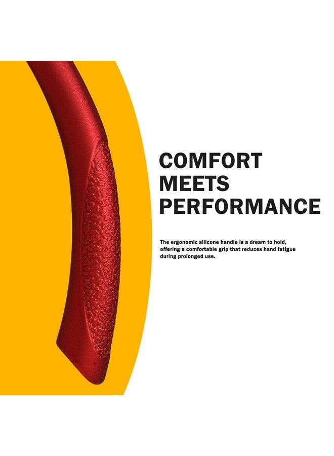 BEZOX Cuticle Clipper For Salon-Worthy Nails - Professional Half Jaw (5 Mm) Cuticle Trimmers With Silicon Handle For Expert Manicures, Precision Cuticle Cutters Premium Cuticle Tool - Red - Image 5