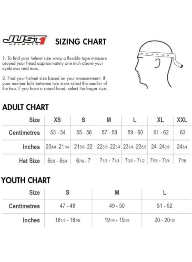 Just 1 J39 Solid Matt Black Motocross Helmet - Image 5