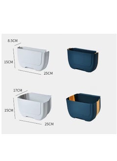 SYOSI Kitchen Hanging Garbage Can Small Hanging Kitchen Trash Can Mini Garbage Bin for Cabinet Door  - Image 5
