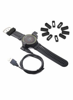 Y&D Watch Band Keepers, Silicon Fastener Rings Security Loop, Rubber Strap Keeper Replacement Holder Ring for Garmin Instinct  - Image 3