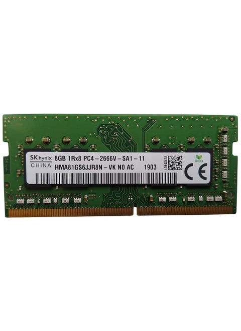 SK hynix 8GB DDR4 2666MHz Memory Module - 288-Pin DIMM - HMA81GS6JJR8N-VK