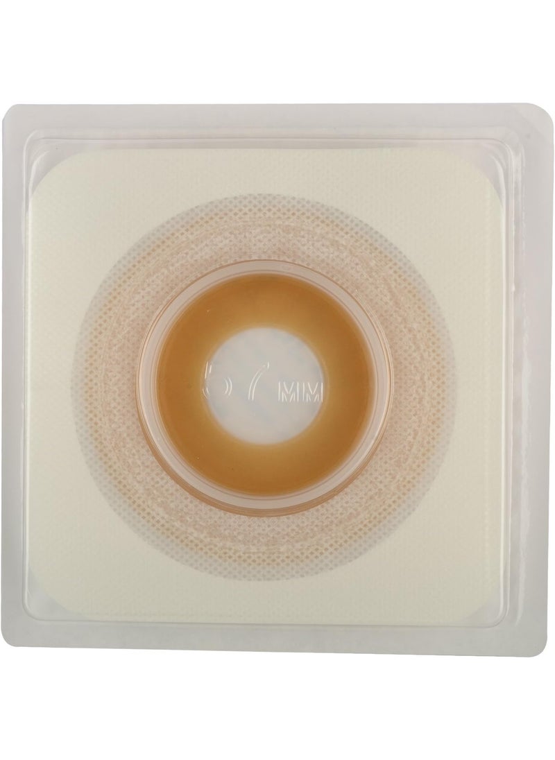 convatec - ConvaTec Natura Durahesive Moldable Convex Skin Barrier with 57mm.-(2 1/4") Flange, Mold -to-Fit Opening Large 1 1/4"-1 3/4" - Image 1
