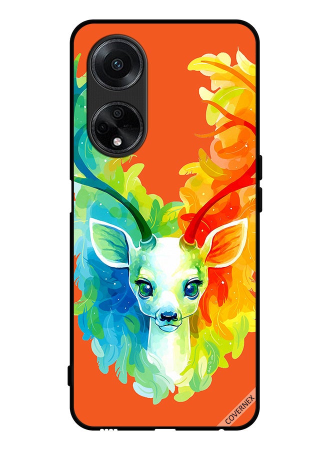 Covernex Protective Case Cover For Oppo A1 5G Colorful Deer - Image 1