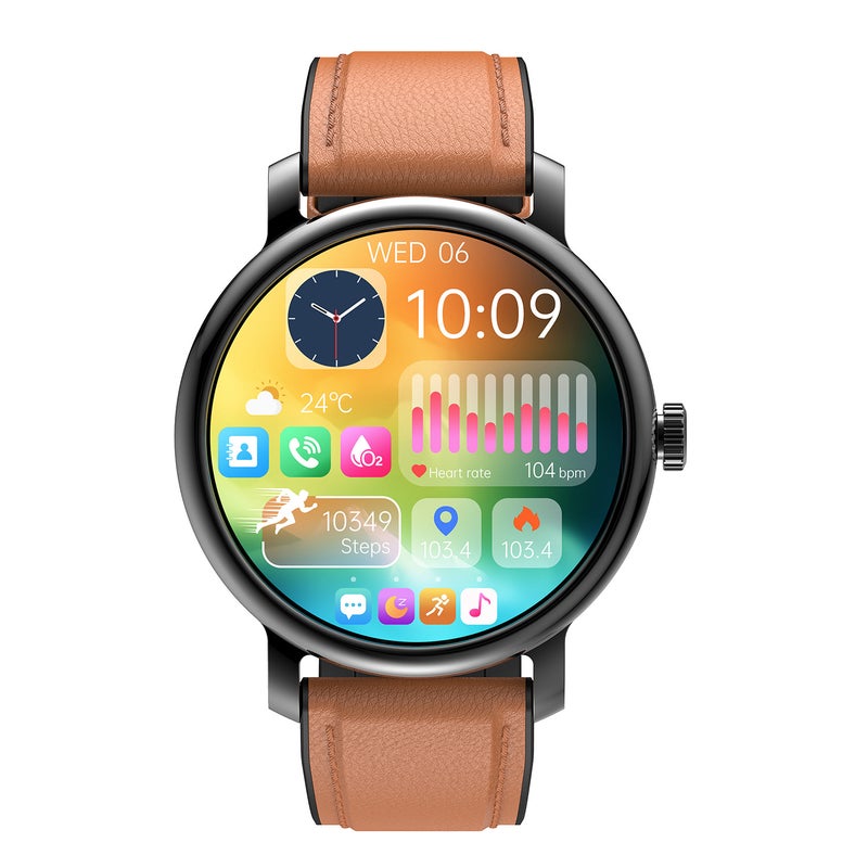 LEMFO LF35 smartwatch AMOLED 1.43-inch high-definition screen supports Bluetooth calls, incoming calls, SMS reminders, sports music, heart rate monitoring, blood oxygen detection - Image 1