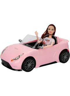Apexma Open Top Carriage Mannequin Cindy Toy Doll - Carriage Model Doll for Girls 
