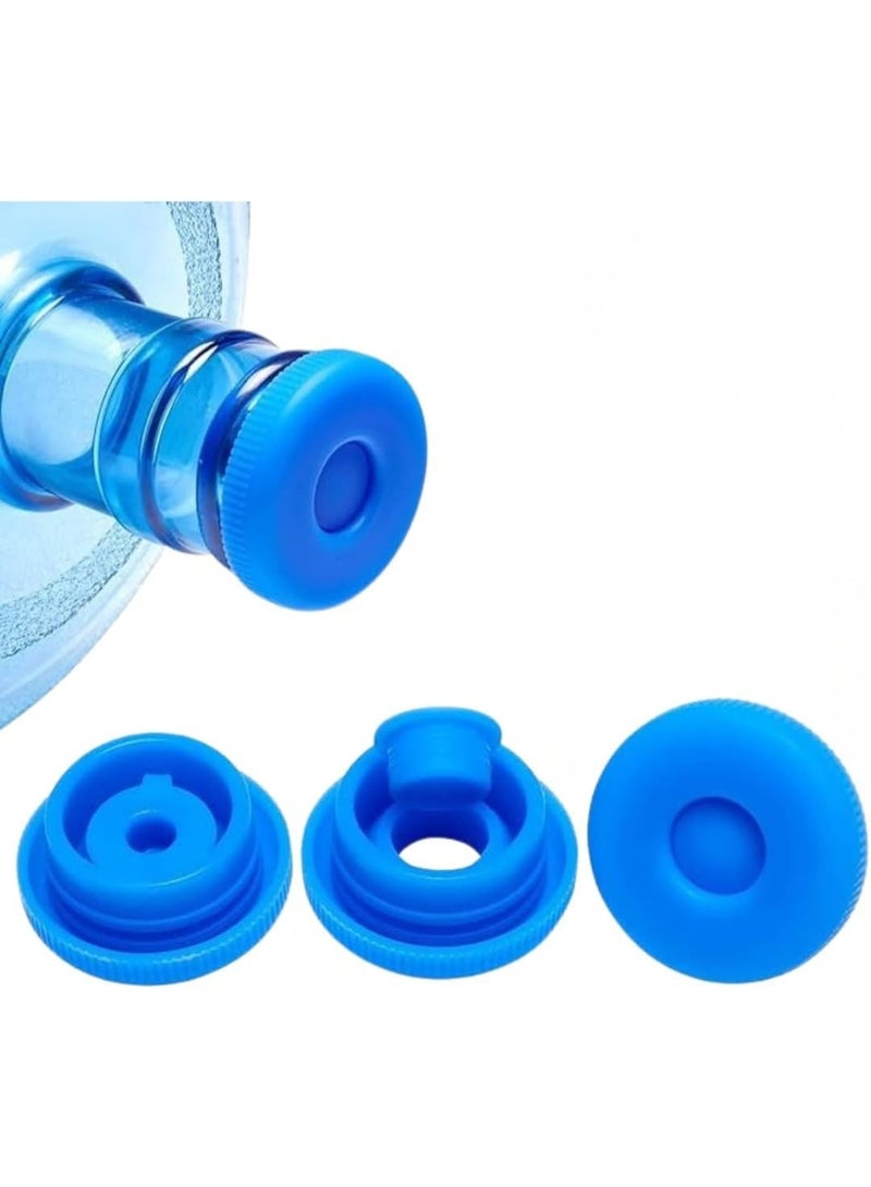 55mm Reusable Silicone Water Jug Lid . Spill-Proof and Splash-Proof Replacement Cover for Safe Drink Dispensers, Accessories for Home, Office, and Outdoor Use (2-Pack - Image 1