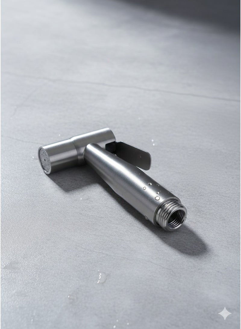 Stainless Steel Handheld Bidet Sprayer for Toilet (Shattaf) - Image 2