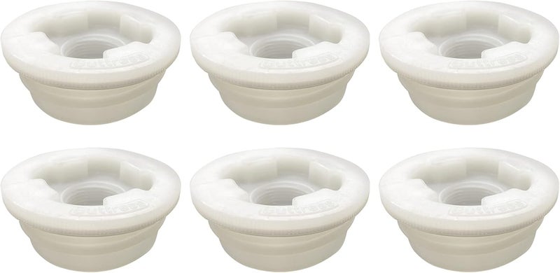 Green Goods Bung Cap 2" Buttress (Coarse Thread) with Gasket for 55 Gallon Plastic Drums - 6pc MADE IN USA - Image 1