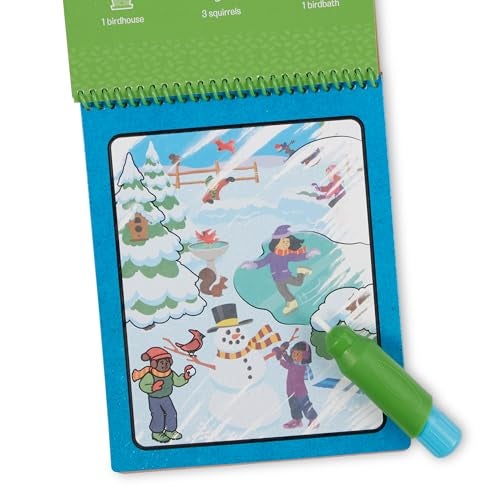 Melissa & Doug Let’s Explore Water Wow! Seasons Water-Reveal Pad – Reusable On The Go Travel Activity - FSC Certified - Image 5